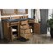 James Martin Vanities Bristol 60in Double Vanity, Saddle Brown w/ 3 CM Charcoal Soapstone Quartz Top 157-V60D-SBR-3CSP - alternate 2